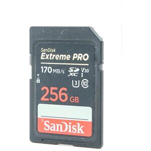 SanDisk Occasion SanDisk Extreme Pro 170Mos 256GB UHS I Carte memoire SDXC