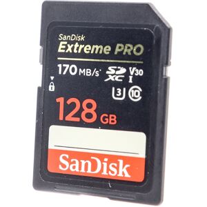 Occasion SanDisk 128Go Extreme Pro 170MB/s SDXC - Carte memoire