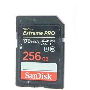 SanDisk Occasion SanDisk Extreme Pro 170Mos 256GB UHS I Carte memoire SDXC