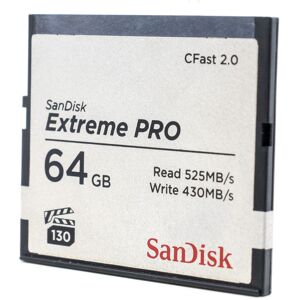 Occasion SanDisk Extreme PRO 64GB 525Mo/s CFast 2.0 Carte memoire