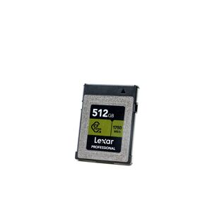 Lexar Occasion Lexar Professional 512GB 1750MB/s Type B CFexpress Carte