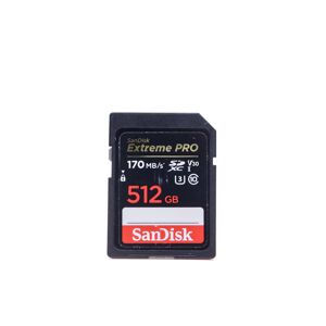 Occasion SanDisk 512GB Extreme PRO 170Mo/s SDXC Carte memoire