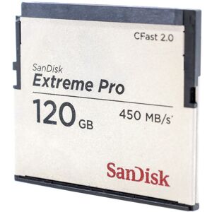 SanDisk Occasion SanDisk Extreme PRO 120GB 450Mo/s CFast 2.0 Carte memoire