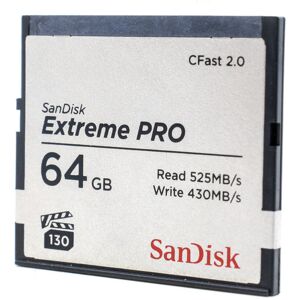 Occasion SanDisk Extreme PRO 64GB 525Mo/s CFast 2.0 Carte memoire