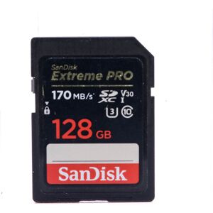 Occasion SanDisk 128Go Extreme Pro 170MB/s SDXC - Carte memoire