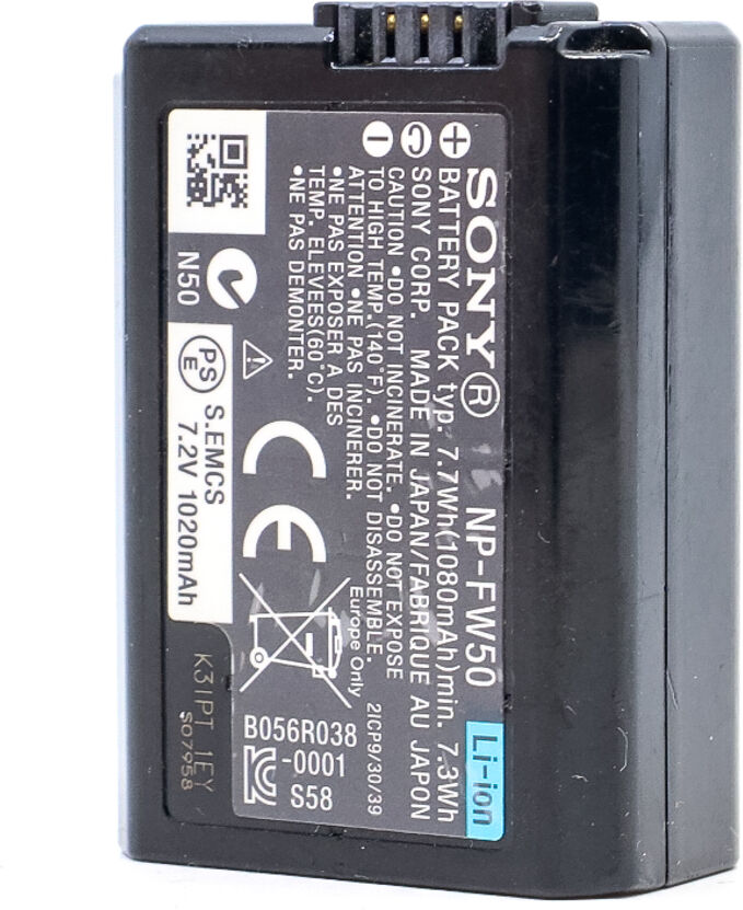 Occasion Sony NP-FW50 - Batterie