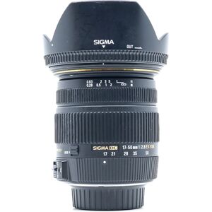 Sigma Occasion Sigma 17 50mm f28 EX DC OS HSM Monture Nikon