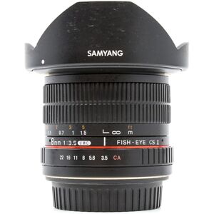 Occasion Samyang 8mm f/3.5 Fisheye - Monture Canon EF-S Fit