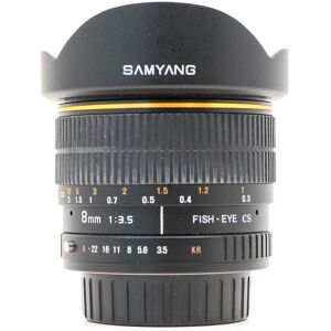 Occasion Samyang 8mm f35 Fisheye CS Monture Pentax