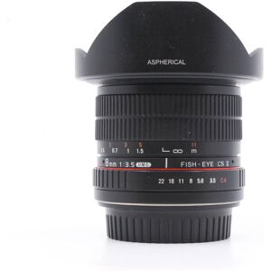 Samyang Occasion Samyang 8mm f/3.5 Asph IF MC Fisheye CS II DH - Canon EF -S Fit