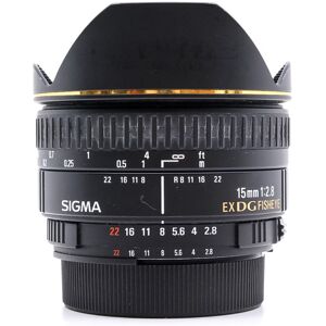 Sigma Occasion Sigma 15mm f28 EX DG Fisheye Monture Nikon