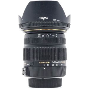 Sigma Occasion Sigma 17 50mm f28 EX DC OS HSM Monture Nikon