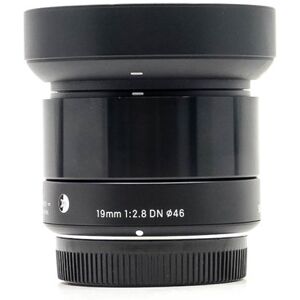 Occasion Sigma 19mm f28 DN ART Monture Micro quatre tiers