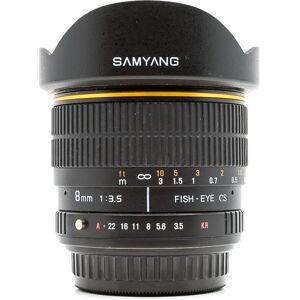 Occasion Samyang 8mm f35 Fisheye CS Monture Pentax