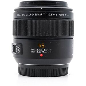 Panasonic Occasion Panasonic Leica DG Macro Elmarit 45mm f28 ASPH Mega OIS