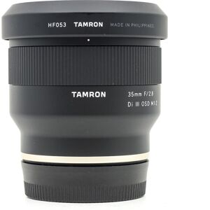 Tamron Occasion Tamron 35mm f28 Di III OSD M 12 Monture Sony FE