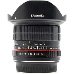 Occasion Samyang 12mm f/2.8 ED AS NCS Fisheye - Monture Canon EF