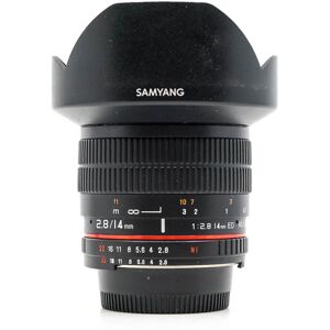 Samyang Occasion Samyang 14mm f28 ED AS IF UMC Monture Nikon