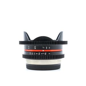 Occasion Samyang 7.5mm T3.8 Cine UMC Fisheye - Monture Micro Quatre Tiers