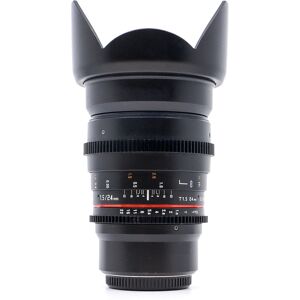 Occasion Walimex Pro 24mm f/1.5 VDSLR - Monture Micro Quatre Tiers