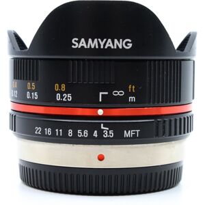 Samyang Occasion Samyang 75mm f35 UMC Fisheye Monture Micro quatre tiers Fit