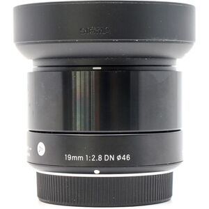 Sigma Occasion Sigma 19mm f/2.8 DN ART - Monture Micro quatre tiers