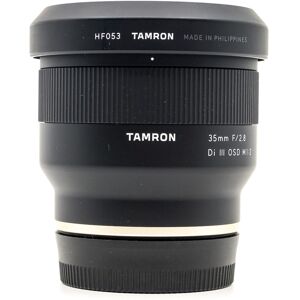 Tamron Occasion Tamron 35mm f28 Di III OSD M 12 Monture Sony FE