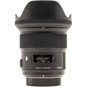 Sigma Occasion Sigma 24mm f14 DG HSM ART Monture Nikon