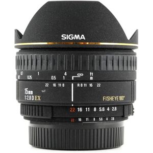 Sigma Occasion Sigma 15mm f/2.8 D EX Fisheye - Monture Nikon