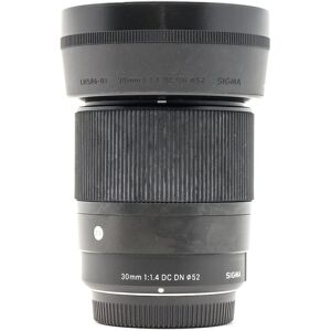 Sigma Occasion Sigma 30mm f14 DC DN Contemporary Monture Micro quatre tiers