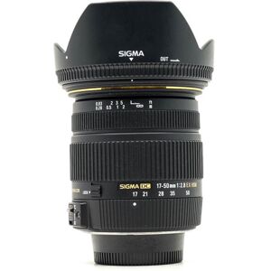 Sigma Occasion Sigma 17 50mm f28 EX DC OS HSM Monture Nikon