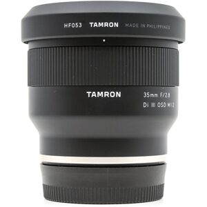 Tamron Occasion Tamron 35mm f28 Di III OSD M 12 Monture Sony FE