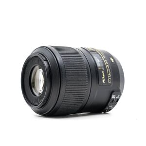 Occasion Nikon AF S DX Micro Nikkor 85mm f35G ED VR