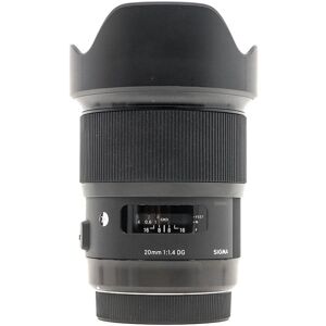 Sigma Occasion Sigma 20mm f14 DG HSM ART Monture Canon EF