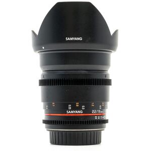 Occasion Samyang 16mm T22 ED AS UMC CS II Monture Canon EF S