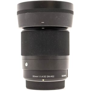 Occasion Sigma 30mm f14 DC DN Contemporary Monture Micro quatre tiers