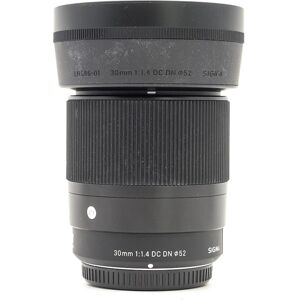 Sigma Occasion Sigma 30mm f14 DC DN Contemporary Monture Micro quatre tiers