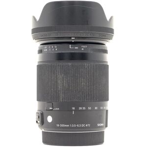 Occasion Sigma 18 300mm f35 63 DC Macro OS HSM Contemporary Monture Canon EF S