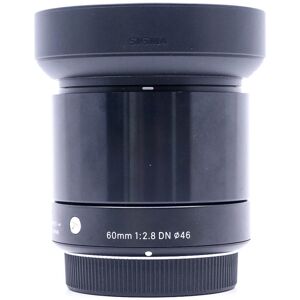 Occasion Sigma 60mm f28 DN ART Monture Micro quatre tiers