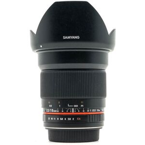 Samyang Occasion Samyang 16mm f2 ED AS UMC CS Monture Canon EF