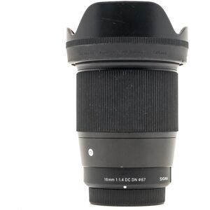 Sigma Occasion Sigma 16mm f14 DC DN Contemporary Monture Micro quatre tiers