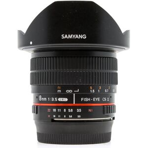 Samyang Occasion Samyang 8mm f35 UMC CS II Monture Micro quatre tiers Fit