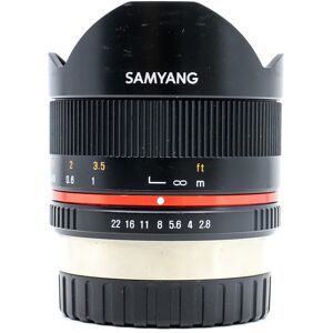 Occasion Samyang 8mm f/2.8 UMC Fisheye II - Monture Fujifilm X