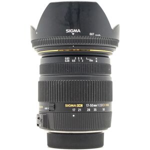 Sigma Occasion Sigma 17 50mm f28 EX DC OS HSM Monture Nikon