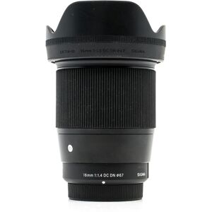 Sigma Occasion Sigma 16mm f/1.4 DC DN Contemporary - Monture Micro quatre tiers