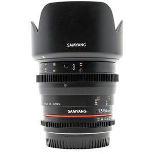 Samyang Occasion Samyang 50mm T1.5 VDSLR AS UMC  - Monture Canon EF