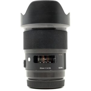 Sigma Occasion Sigma 20mm f14 DG HSM ART Monture Canon EF