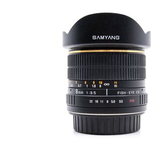 Samyang Occasion Samyang 8mm f35 Fisheye Monture Canon EF S Fit