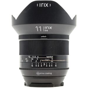 Irix Occasion Irix Blackstone 11mm f4 Monture Canon EF