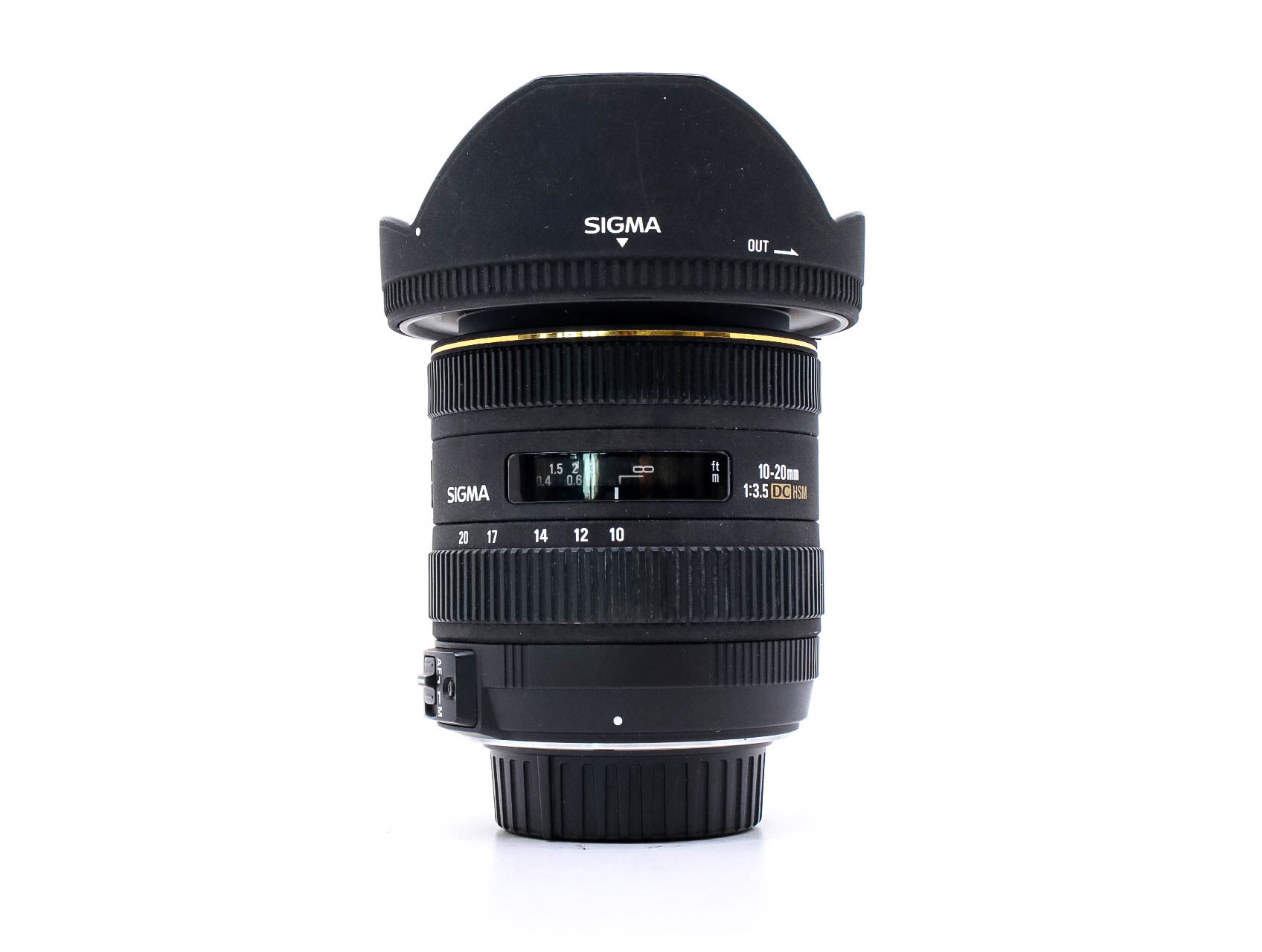 Occasion Sigma 10-20mm f/3.5 EX DC HSM monture Nikon